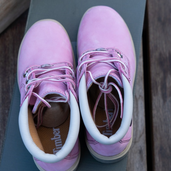 Timberland - Pink Chukka Boots - Picture 5 of 8